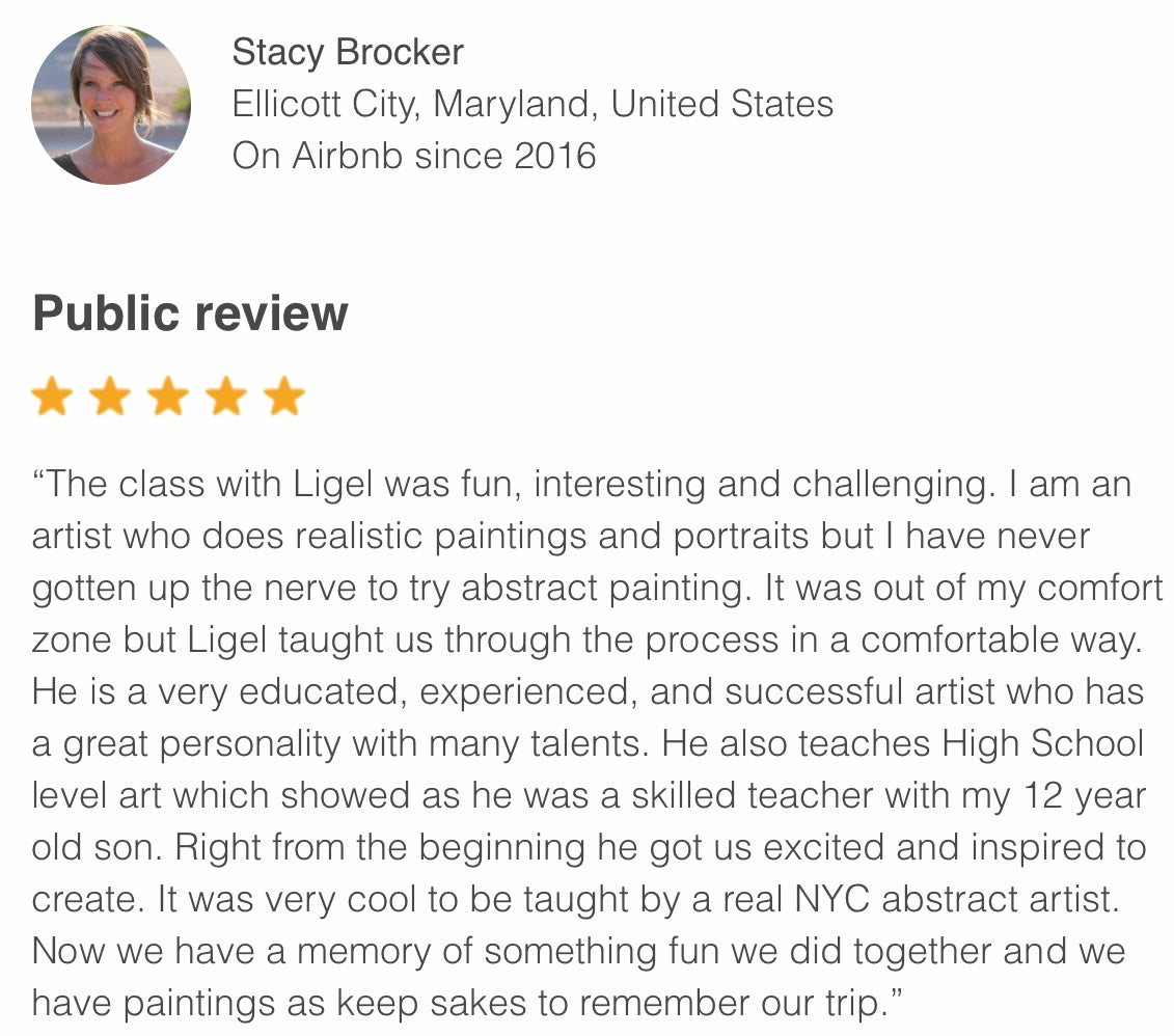 The Art of Ligel LLC - ★★★★★ Customer Reviews -1