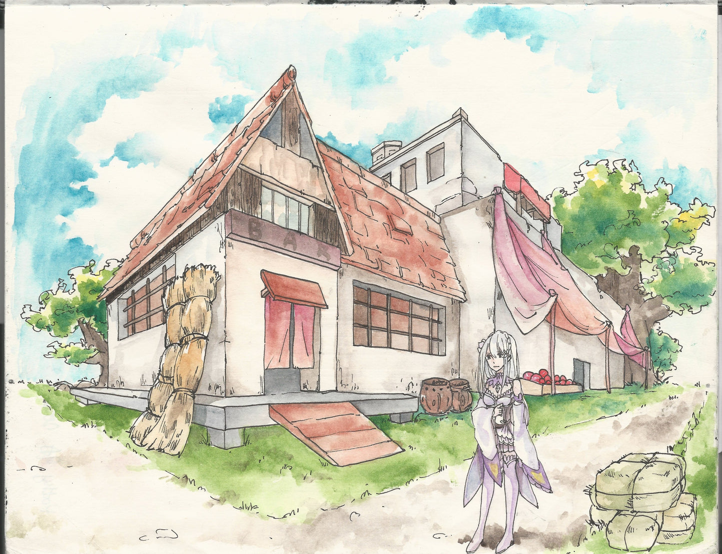 1-on-1 Private Lesson —Watercolor Painting Techniques (10 Class Package)