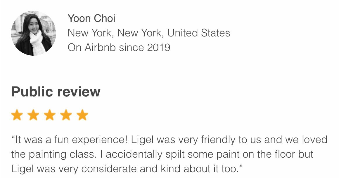 Abstract Painting with Palette Knives