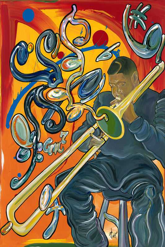 Creating Jazz, Wycliffe Gordon by Ligel Lambert