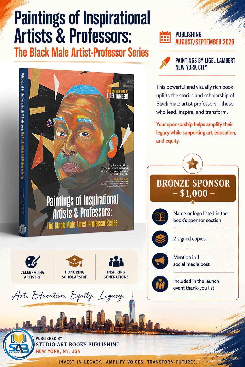 Book Sponsorship Opportunities