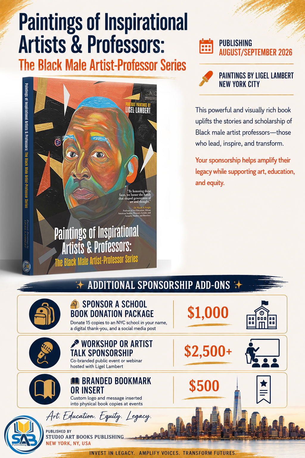 Book Sponsorship Opportunities