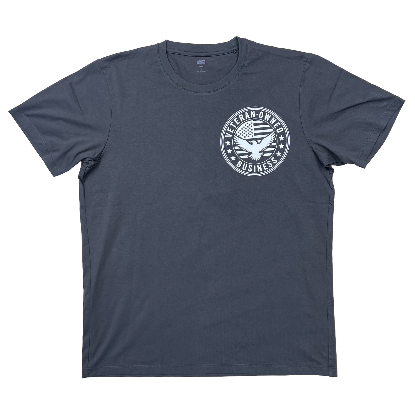 Gray short sleeve T-shirt by The Art of Ligel, LLC, featuring a comfortable fit and casual design.