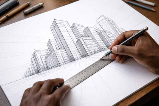 1-on-1 Private Lesson — Drawing Techniques: One-Point, Two-Point, or Three-Point Perspective - The Art of Ligel, LLC