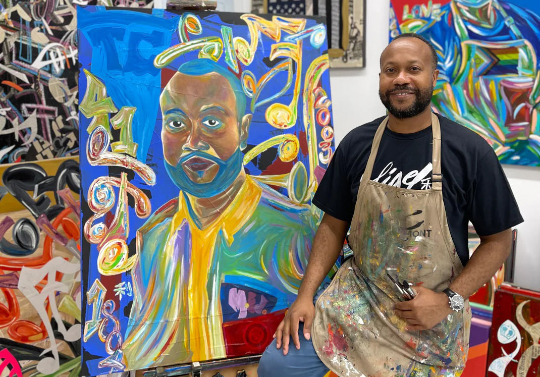 Abstract Paintings with Palette Knives – The Art of Ligel, LLC