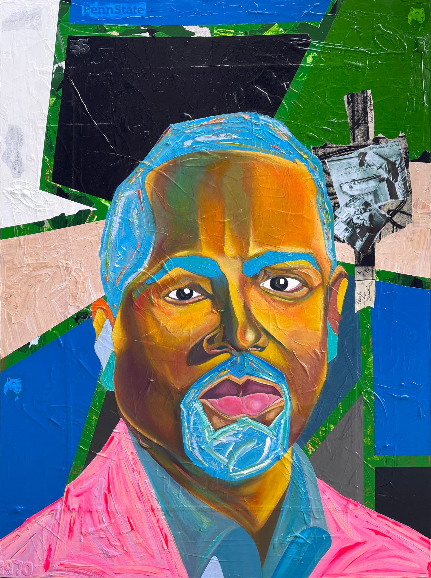 Commissioned artwork by The Art of Ligel depicting a symbolic representation of Stephen Carpenter II.